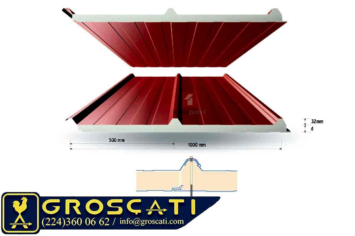 Poliüretan Sandaviç Çatı Paneli 4 cm