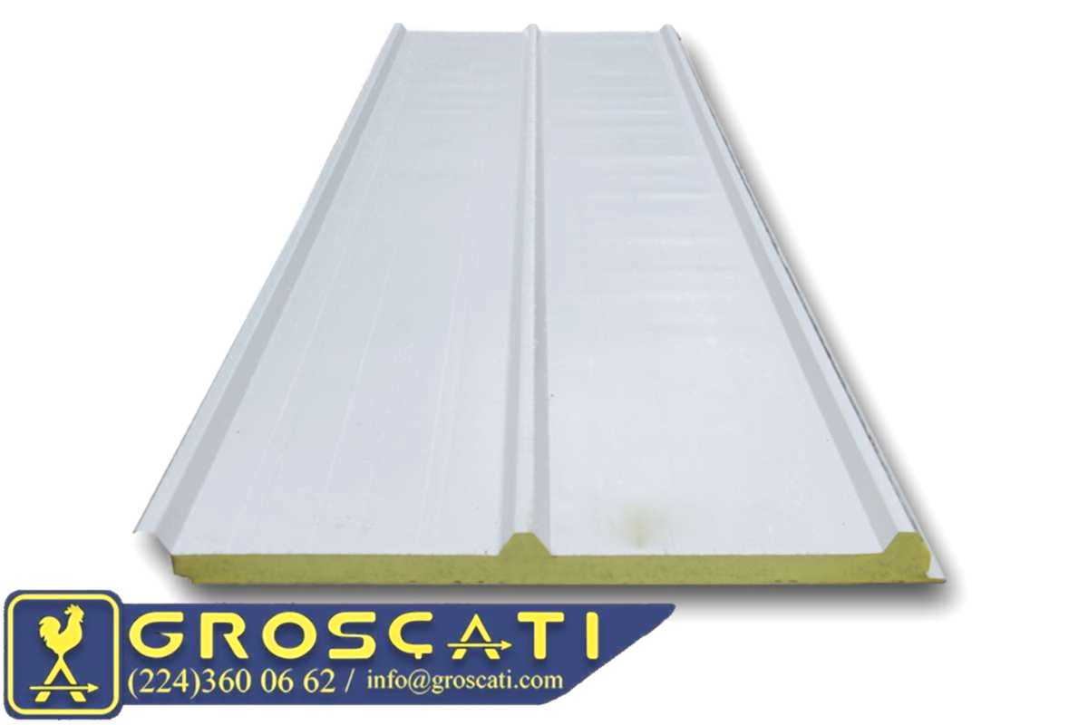 Poliüretan Sandaviç Çatı Paneli 4 cm