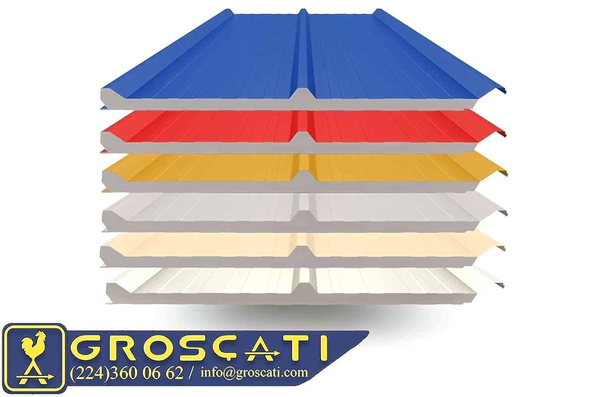 Poliüretan Sandaviç Çatı Paneli 4 cm