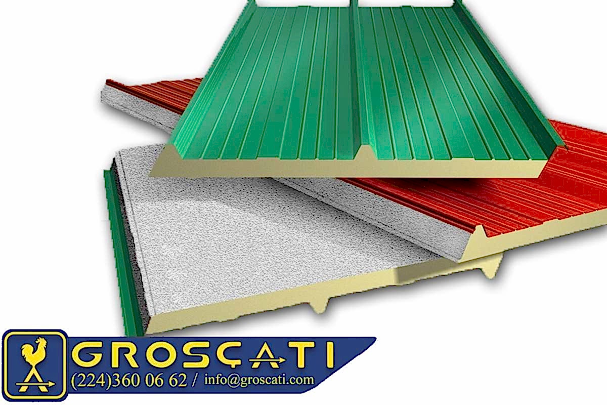 Poliüretan Sandaviç Çatı Paneli 4 cm